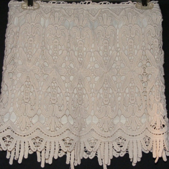 Lace Mini Skirt FINAL SALE - Picture 2 of 8